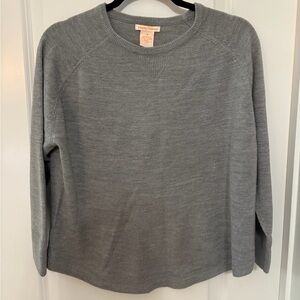 Curved hem Sweet Romeo sweater